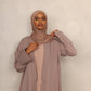 Serenity Mauve Abaya - Hals and Sals