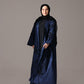 Midnight Navy Abaya - Hals and Sals