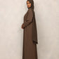 Moss Olive Grace Abaya - Hals and Sals