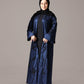 Midnight Navy Abaya - Hals and Sals