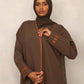 Moss Olive Grace Abaya - Hals and Sals