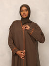Moss Olive Grace Abaya - Hals and Sals