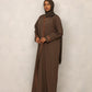 Moss Olive Grace Abaya - Hals and Sals