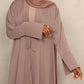 Serenity Mauve Abaya - Hals and Sals