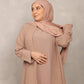 Blush Beige Abaya - Hals and Sals