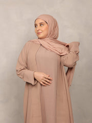 Blush Beige Abaya - Hals and Sals
