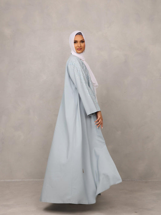Sky Blossom Abaya - Hals and Sals