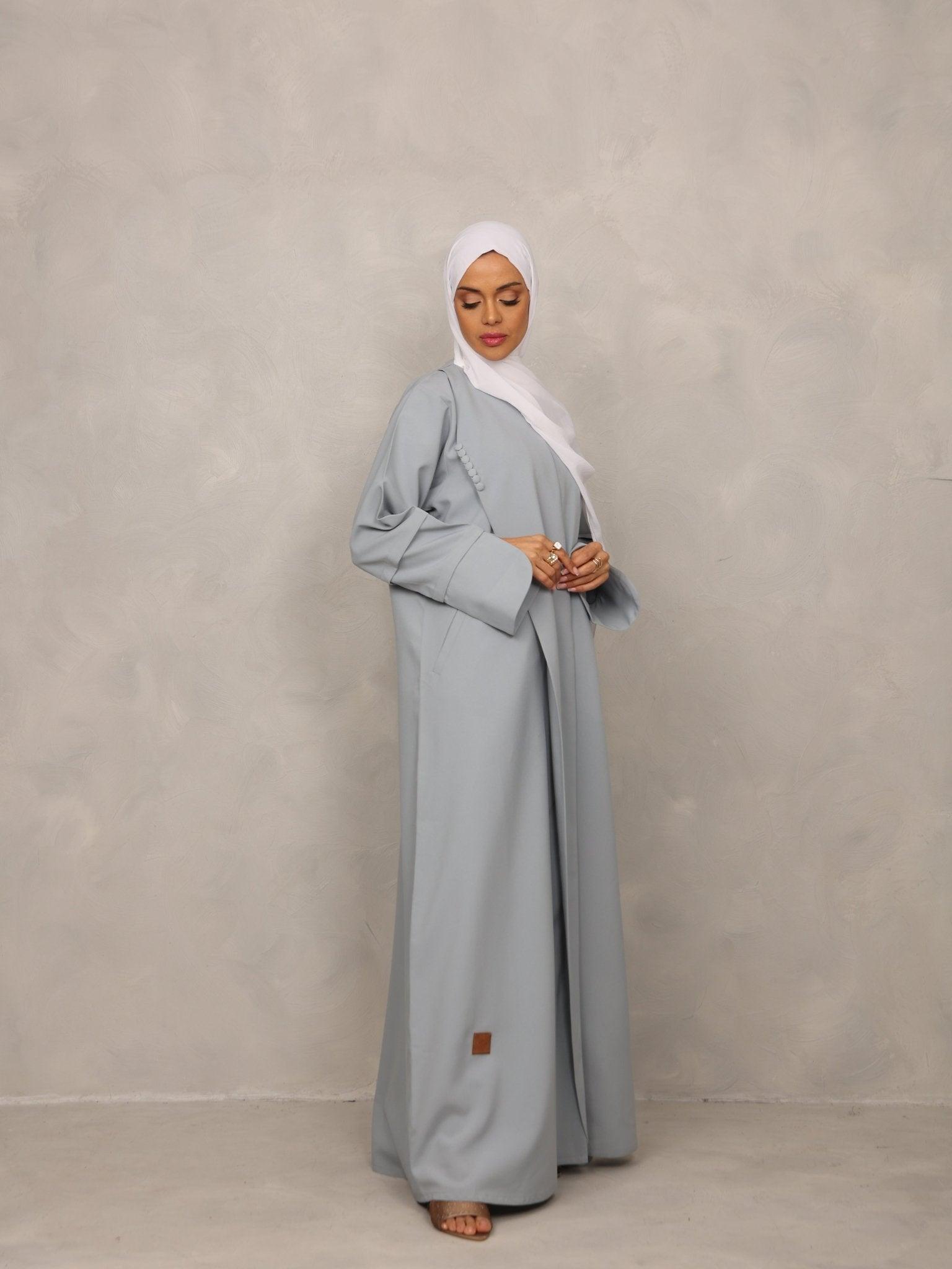 Misty Bloom Abaya set - Hals and Sals