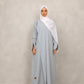 Misty Bloom Abaya set - Hals and Sals