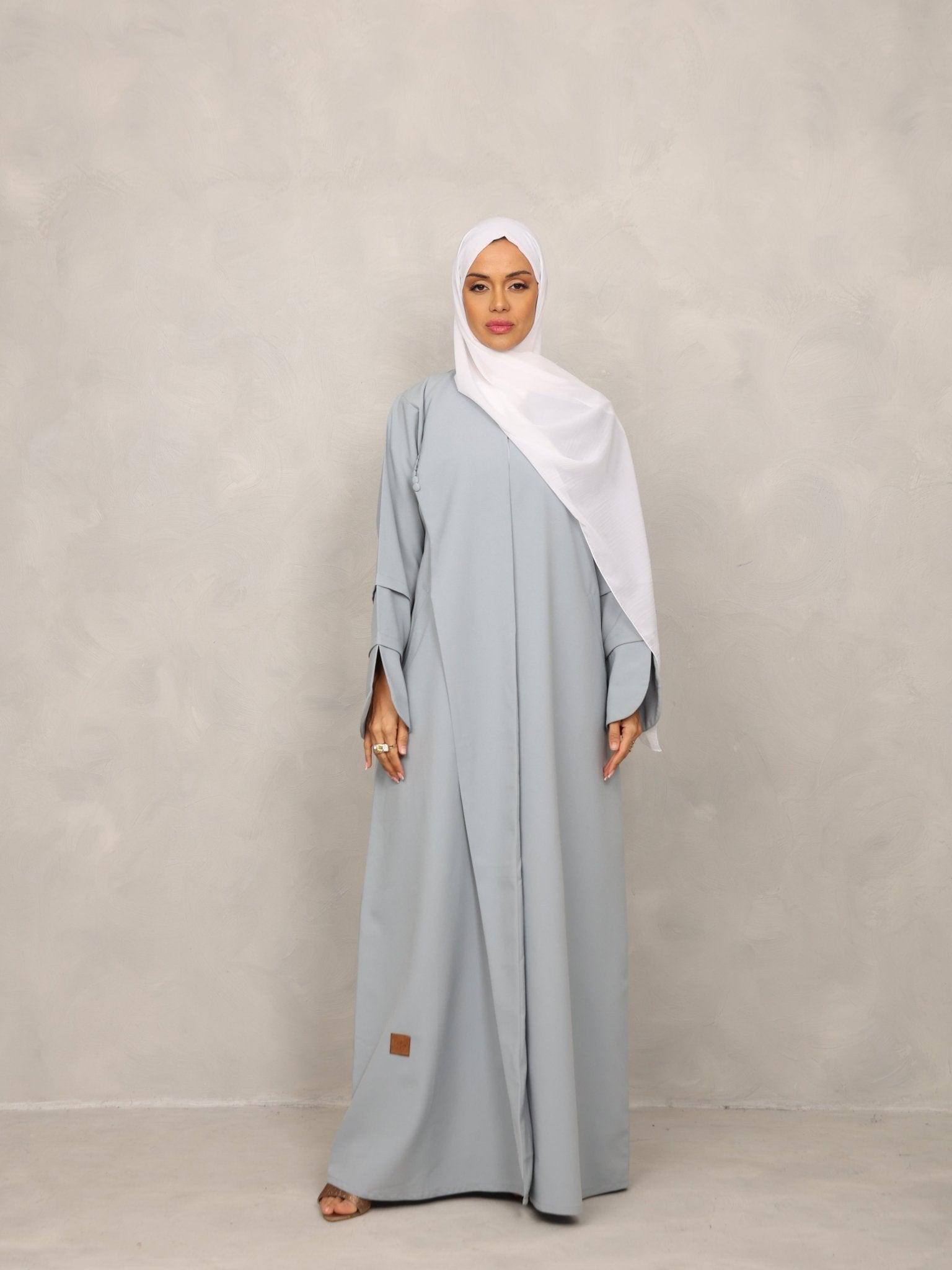 Misty Bloom Abaya set - Hals and Sals