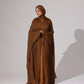 Golden Chestnut Abaya - Hals and Sals