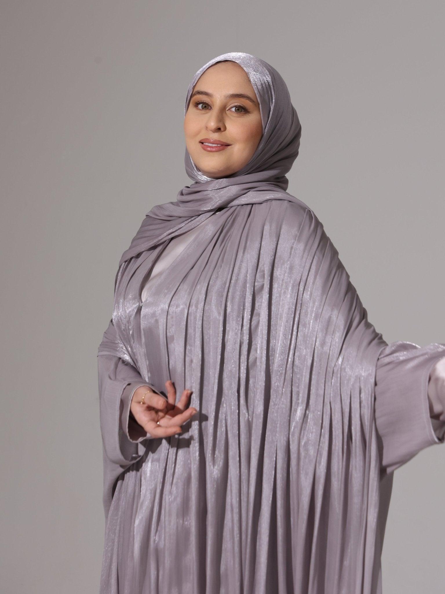 Dusty Lilac Abaya - Hals and Sals