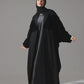 Eternal Onyx Black Abaya