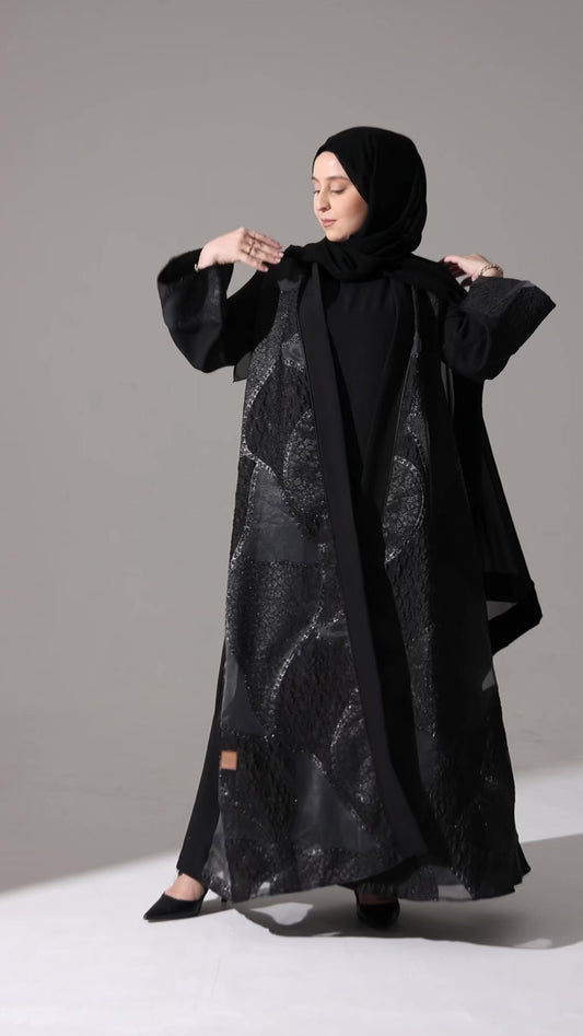 Eclipse Noir Abaya
