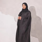 Midnight Black Abaya