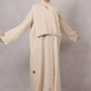 Cream Harmony Abaya
