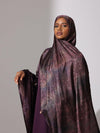 Plum Radiance Abaya - Hals and Sals