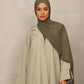 Serene Sage Abaya - Hals and Sals
