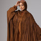 Golden Chestnut Abaya - Hals and Sals